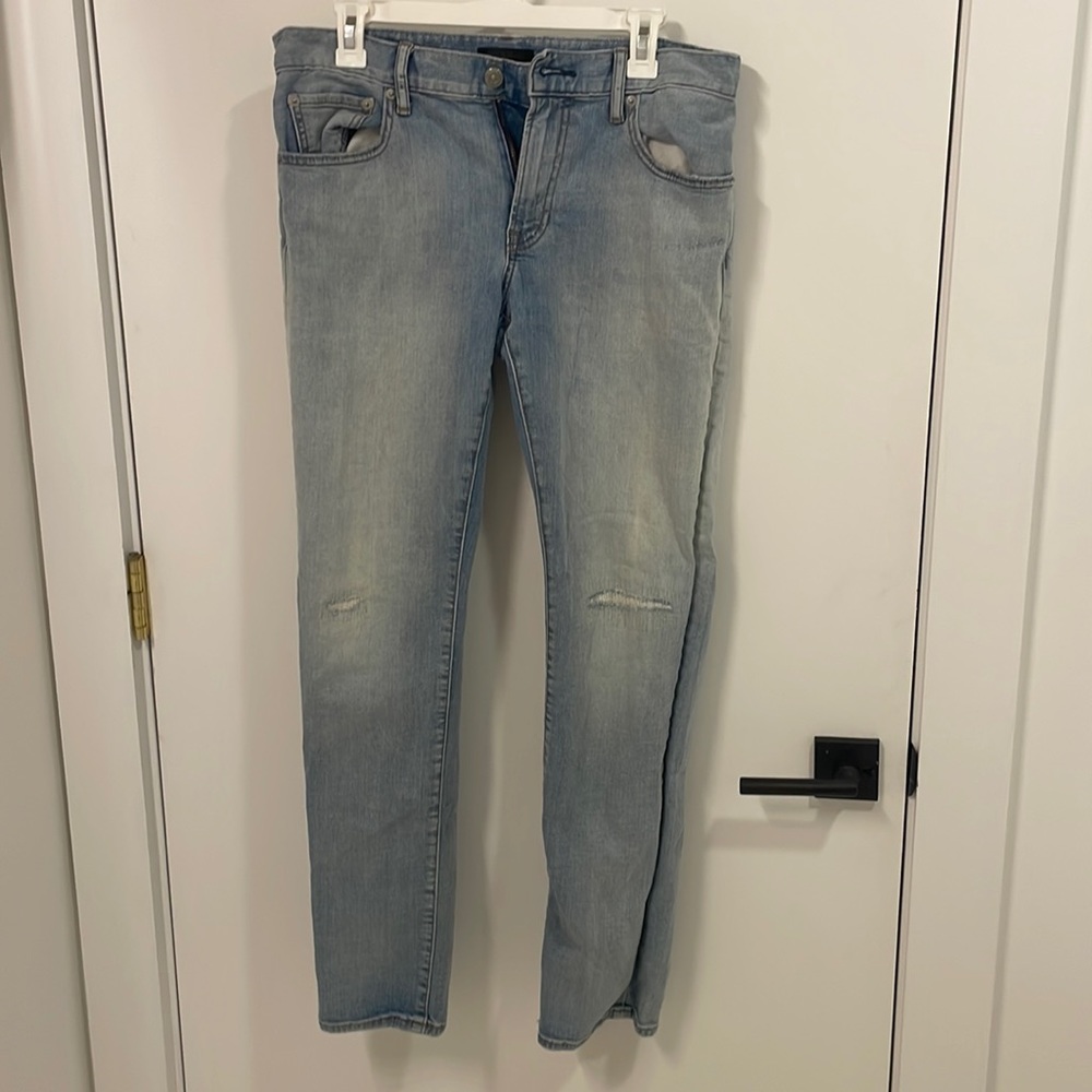 Uniqlo Selvedge Light Wash Jeans, Size 32